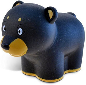 Puzzled Bath Buddy Black Bear Water Squirter