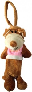 Chinmayi Lazy Dog Pencil Pouch , Delight your little ones  - 25 cm