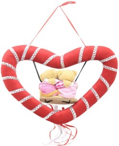 Tickles Love Couple Swing In The Heart Ring  - 26 cm