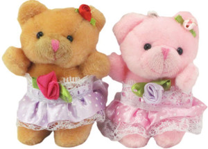Tickles Couple key chain (Set of Two) - 8 cm