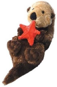 Aurora Plush Otto Sea Otter Mini Flopsie 8