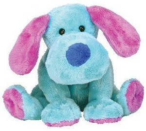 Ty Beanie Ba Kookie The Dog (Circus Beanie)