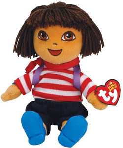 Ty Beanie Babies Dora Dora World Adventure France