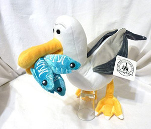 Disney Finding Nemo Mine Seagull Plush Doll NEW - 20 inch