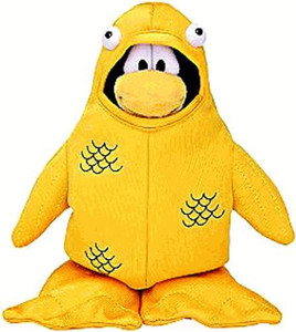 Disney Club Penguin Series 4 Gold Fish Costume 61/2 Inch Scale