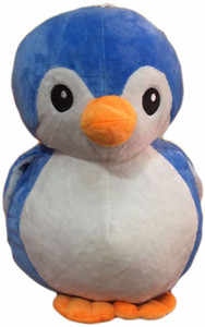 Cuddles Cute looking penguin blue - 40 cm