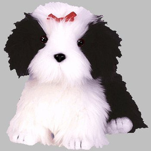 TY Beanie Babies Poofie The Dog