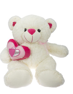Sana Sam Bear With Heart cm 55 - 55 cm