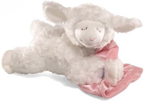 Gund Winky Lamb With Blankiepink