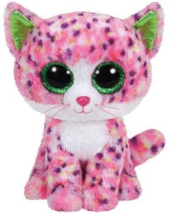 TY Beanie Babies Sophie Pink Glitter Cat