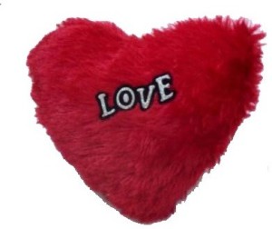 De Hoy-Hoy Heart Shape Love Tickle Soft Cotton Teddy Bear Cushion Pillow Anniversary Birthday Valentine Friendship Gift  - 30 cm
