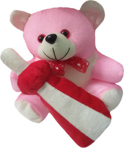 Aparshi Pinky baby with milk bottle stuffed soft toy - 24 cm