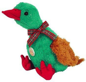 TY Beanie Babies Greetings The Duck (Bbom December 2004)