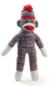 PL 8 Inch Classic Style Sock Monkey