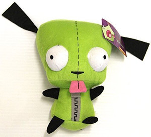 Invader Zim Nickelodeon Alien Plush 8