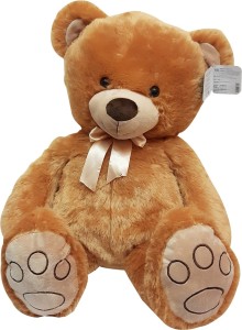 Starwalk Teddy Bear Plush Brown Color with Bow  - 26 inch