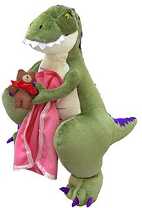 MerryMakers How Do Dinosaurs Say Good Night? Plush Doll14Inch