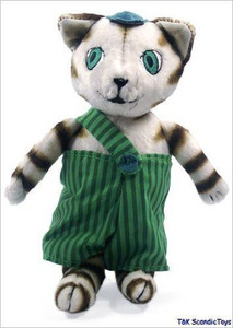 K. Hjelm Frlag AB Findus The Cat Plush Doll From The Books Sven Nordqvist