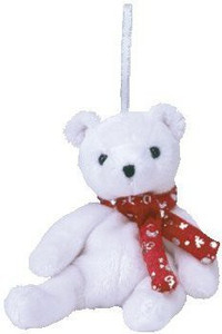 Ty Jingle Beanies 2000 Holiday Teddy