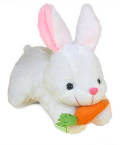 white rabbit soft toy