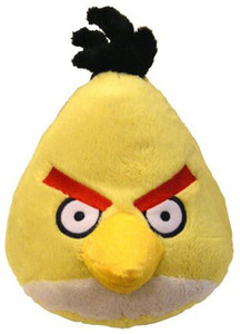 Angry Birds Plush 8Inch Yellow Bird With Sound