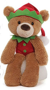 Fuzzy Elf Tan Christmas Plush From Gund
