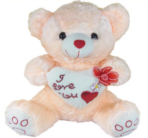 Tickles I Love U Heart Teddy - 35 cm