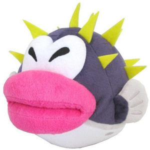 Unknown New Super Mario Bros Porcupuffer Plush Doll Animal9