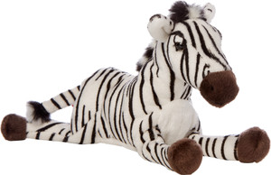 Hamleys Lying Animal - Zebra - 8 inch