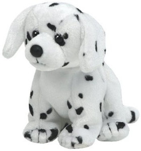 Ty Beanie Babies Splotches Black Spotted White Dog