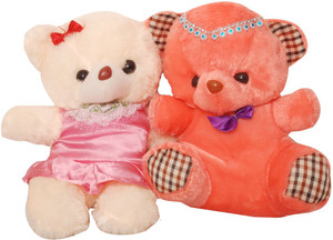 Oril Set of 2 Cute Love Couple Teddy - 12 inch