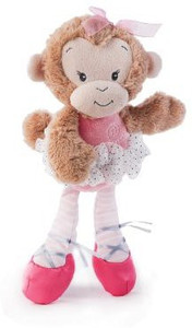 Nat and Jules Twirling Tutus Plush Monkey Marjorie