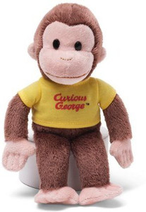 Gund Curious George with Yellow Shirt, 8