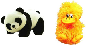 VRV Soft Toy Combo Of Panda and Duck 22cm - 25 cm