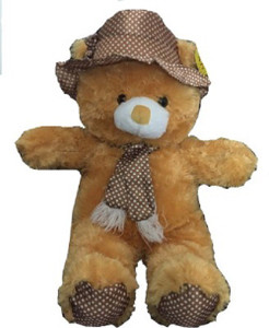 Cuddles Collections Cap teddy Brown - 35 cm