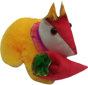 Aparshi Rabbit with carrot stuffed soft toy - 28 cm