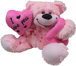 Tipi Tipi Tap Cute Soft Teddy With Two Hearts - 32 cm
