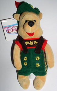 Disney October Fest Pooh Mini Bean Bag Plush