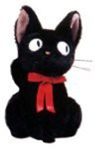 Sun Arrow Studio Ghibli Kiki'S Delivery Service 7 Inch Jiji Plush