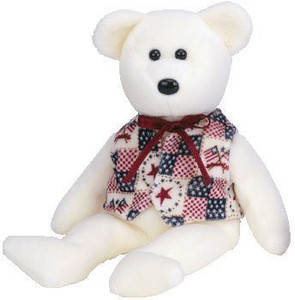 Ty Beanie Babies Liberte Bear ( Store Exclusive)