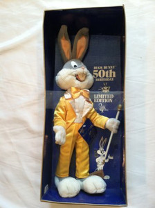 Warner Bros. Bugs Bunny 50Th Birthday Limited Edition Plush Doll
