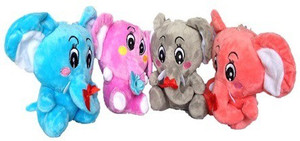 Chinmayi Small Combo Ganesh Soft Toy, Gift Smile To Your Kids - 20 cm