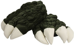 Toy Vault Godzilla Feet Plush Slippers