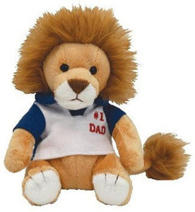 Ty Beanie Babies My Dad Fathers Day Lion