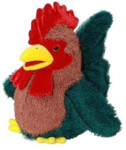 The Puppet Company Carpets Collection'S Cockerel Or Rooster