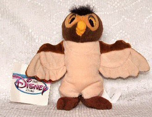 Disney Mini Bean Bag Owl