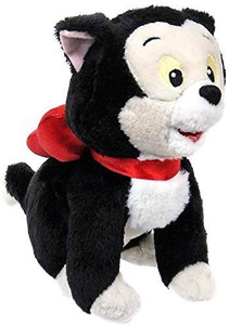 DISNEY Junior Minnies Pet Cat Figaro 8 Inch Bean Bag Plush 25