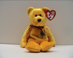 Ty Beanie Ba Prinz Von Gold The Bear (Germany Exclusive)
