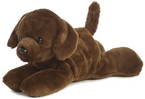 Aurora Lil Lucky Chocolate Lab Mini Flopsie 8