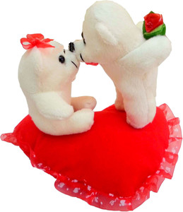 Fun&Funky Kissing Couple Teddy - 10 Inch